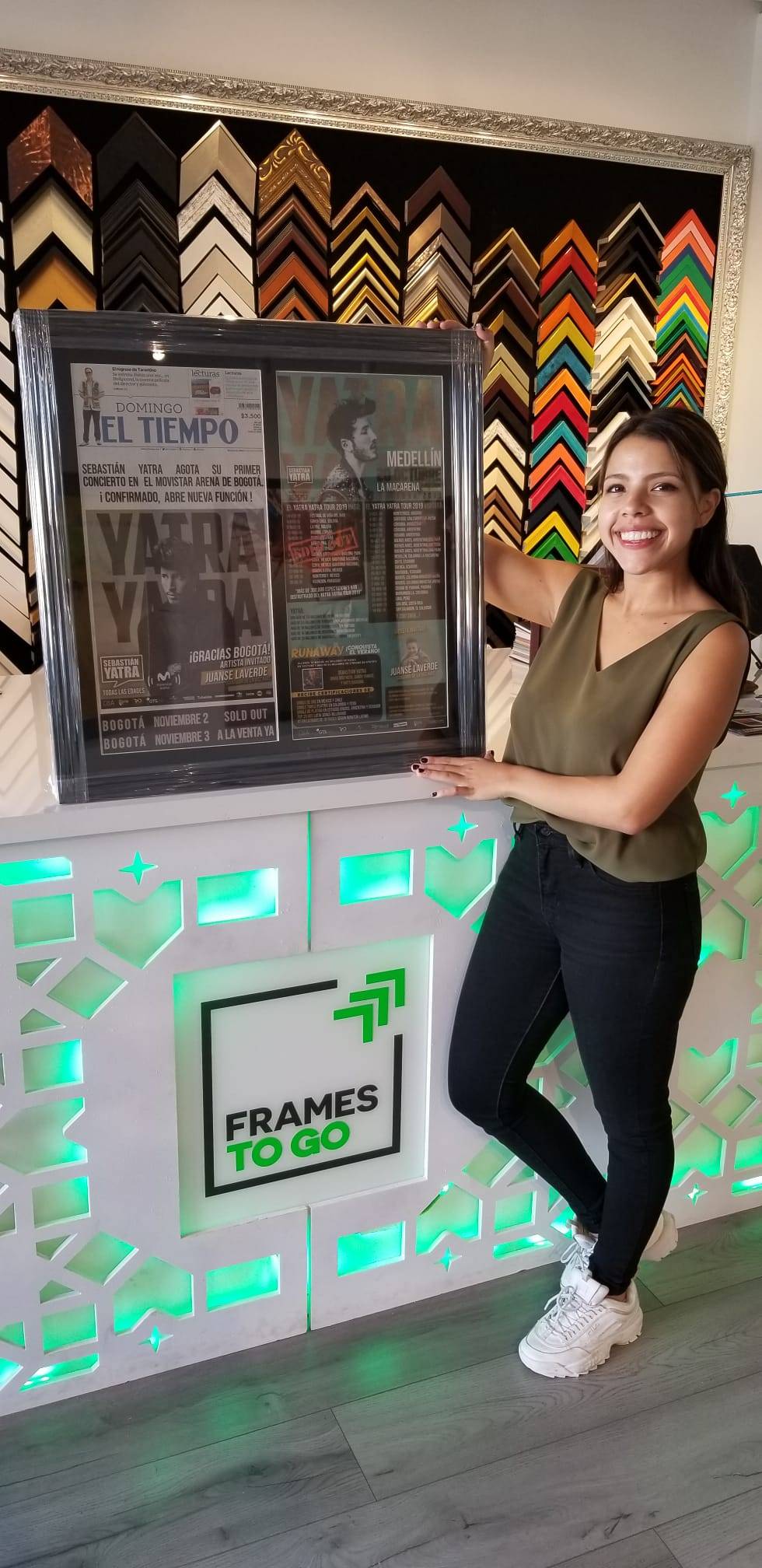 Custom Poster Framing in Florida Poster Print Framing Near Me